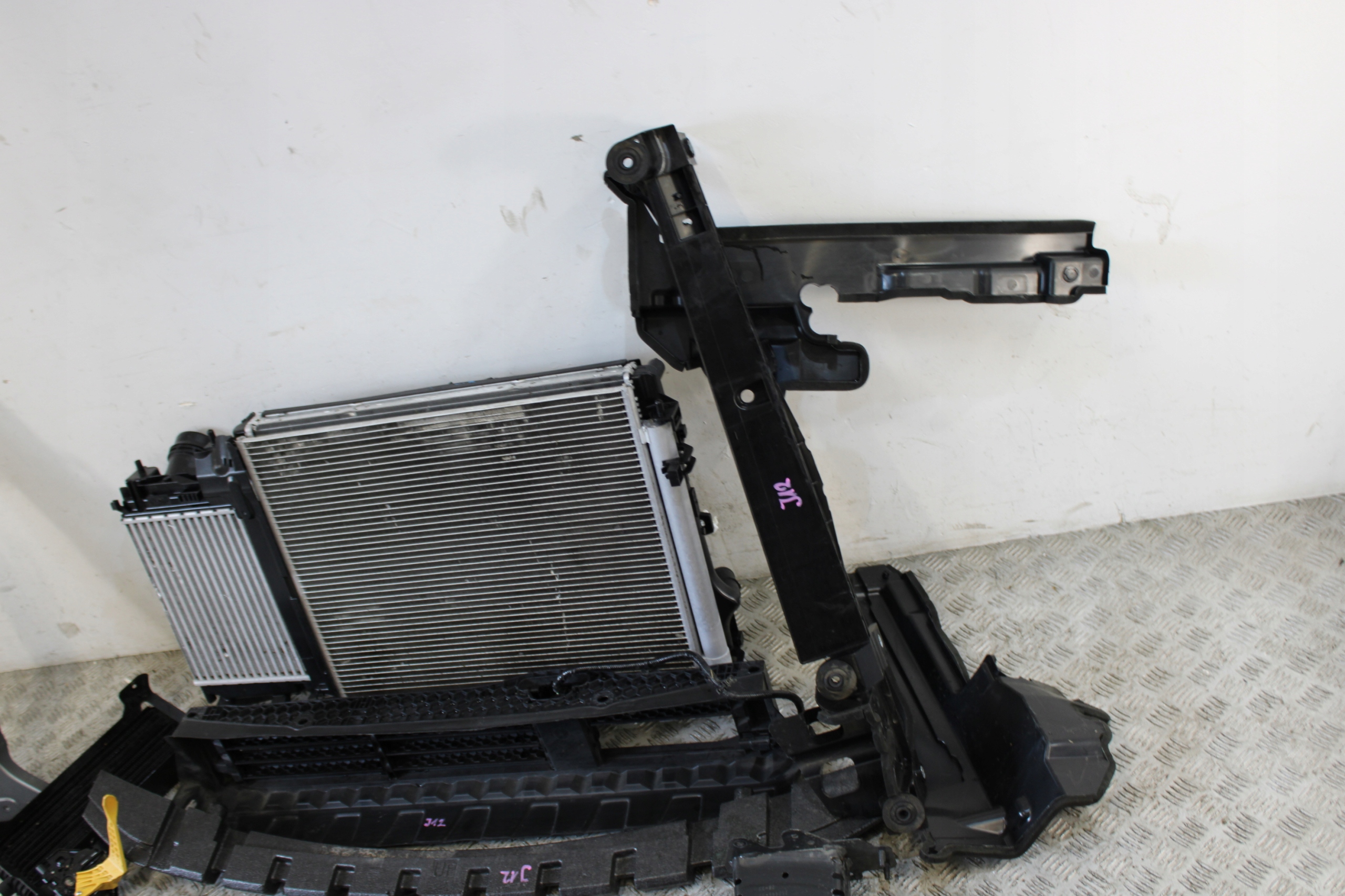 support panel for radiators front radiator pillar NISSAN QASHQAI J12 1,3T