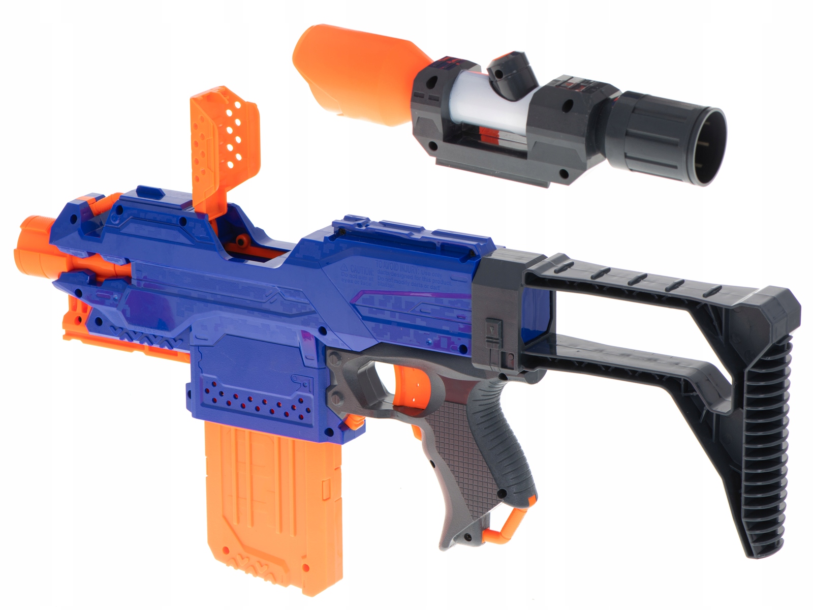 KARABIN PISTOLET NA STRZAŁKI PIANKOWE + KAMIZELKA Z AKCESORIAMI DO WYRZUTNI Rodzaj karabiny