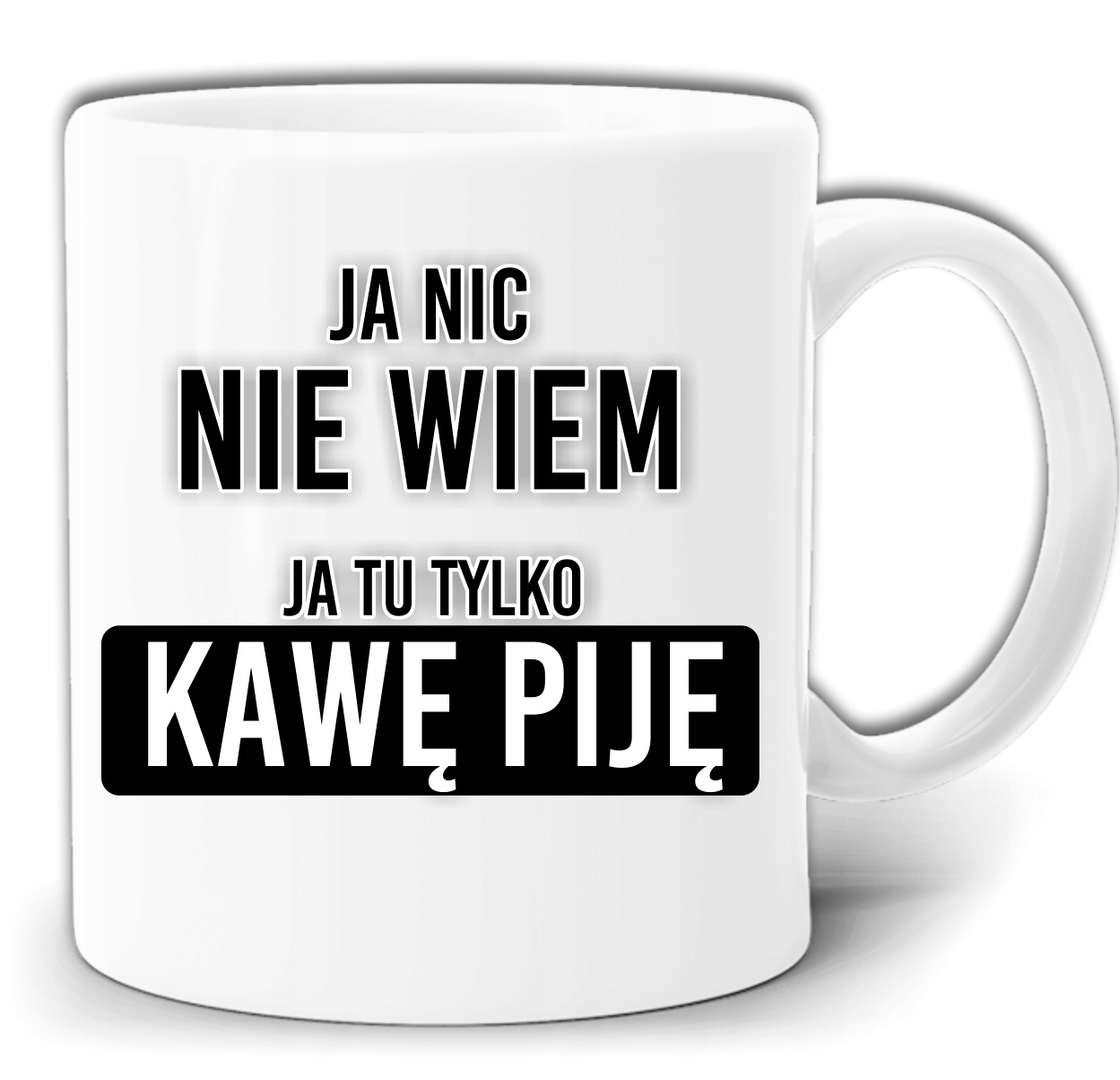 

Ja Nic Nie Wiem Tylko Kawę Piję Kubek +pudeł GW164