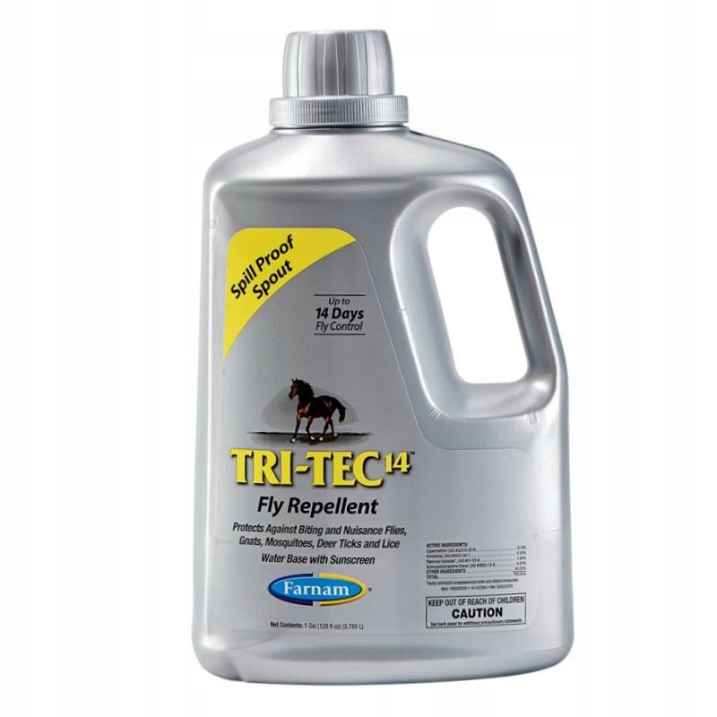 Farnam Tri-tec 14 – spray przeciw owadom dla koni horse 3.78L