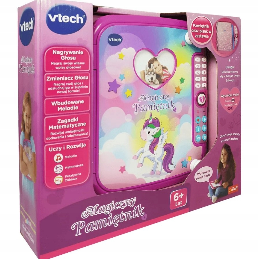 VTech 61243 Magiczny pamiętnik na hasło