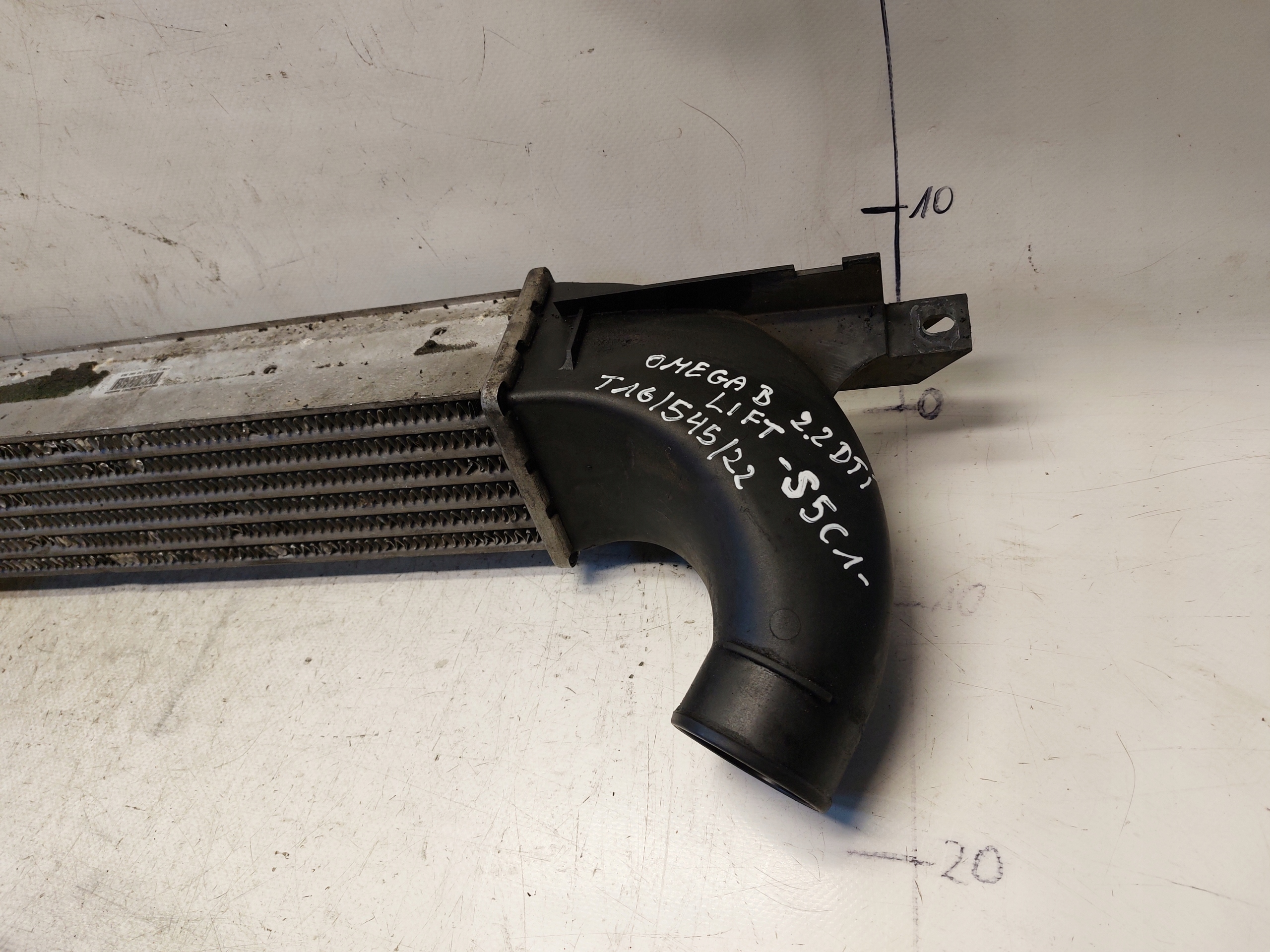 intercooler OPEL OMEGA B FL 2.2 DTI radiator