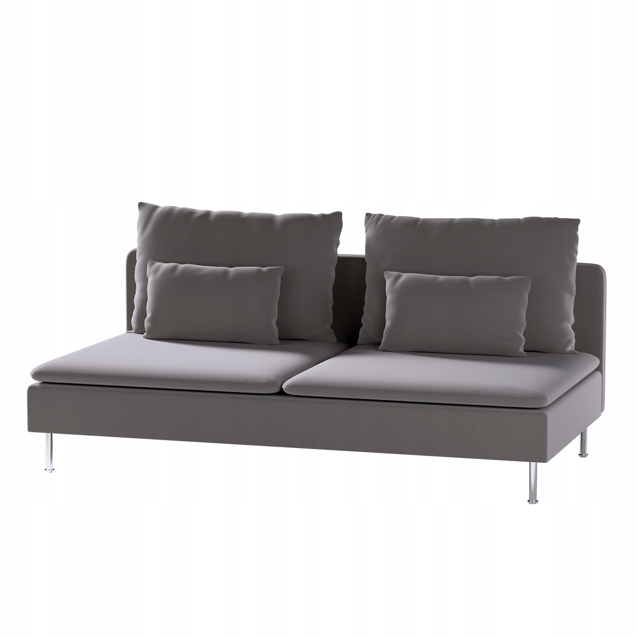 Dekoria Obal na modul Söderhamn 3-místný Ikea hnědý