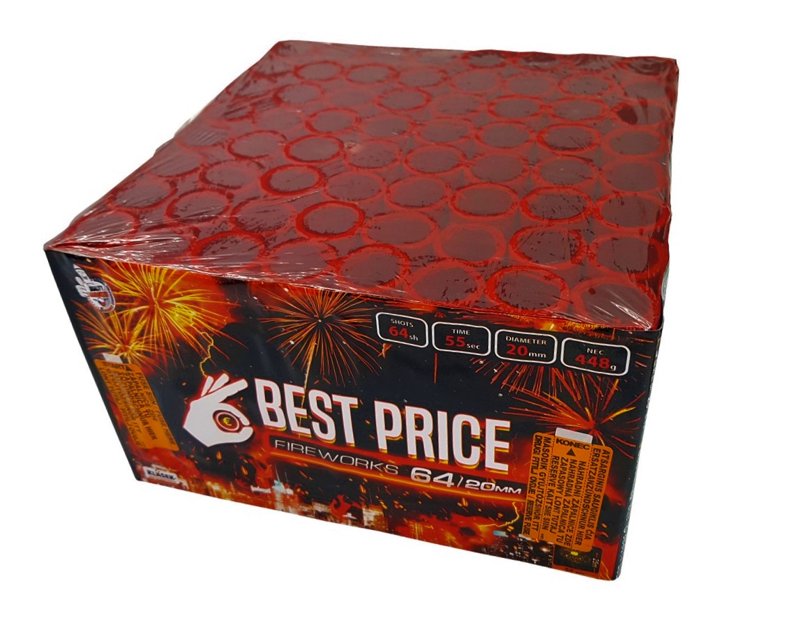 

Wyrzutnia Fajerwerków 64 Strz Best Price C6420BPW