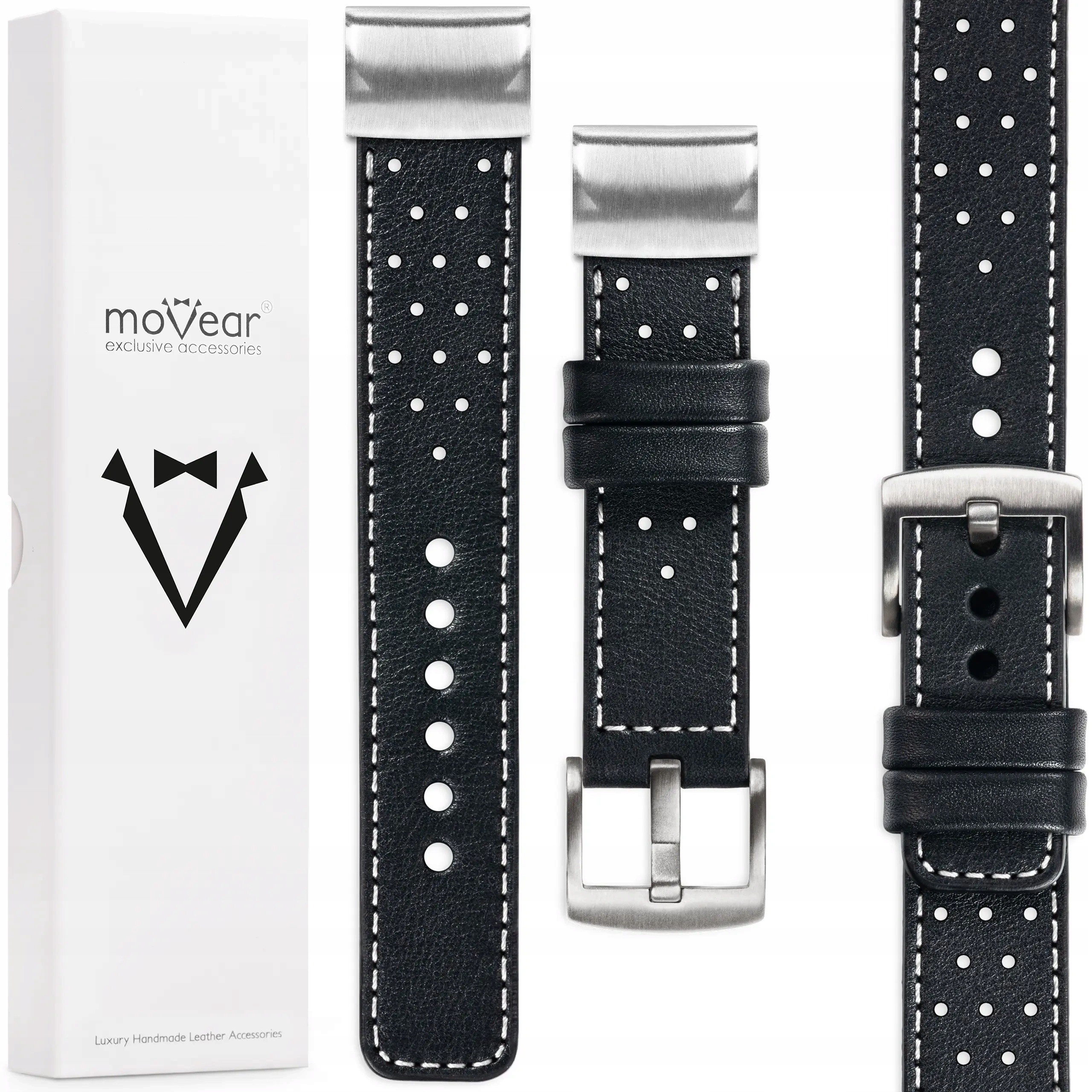 Pásek pro Garmin Fenix 8s 7s 6s 5s Instinct kožený QuickFit 20