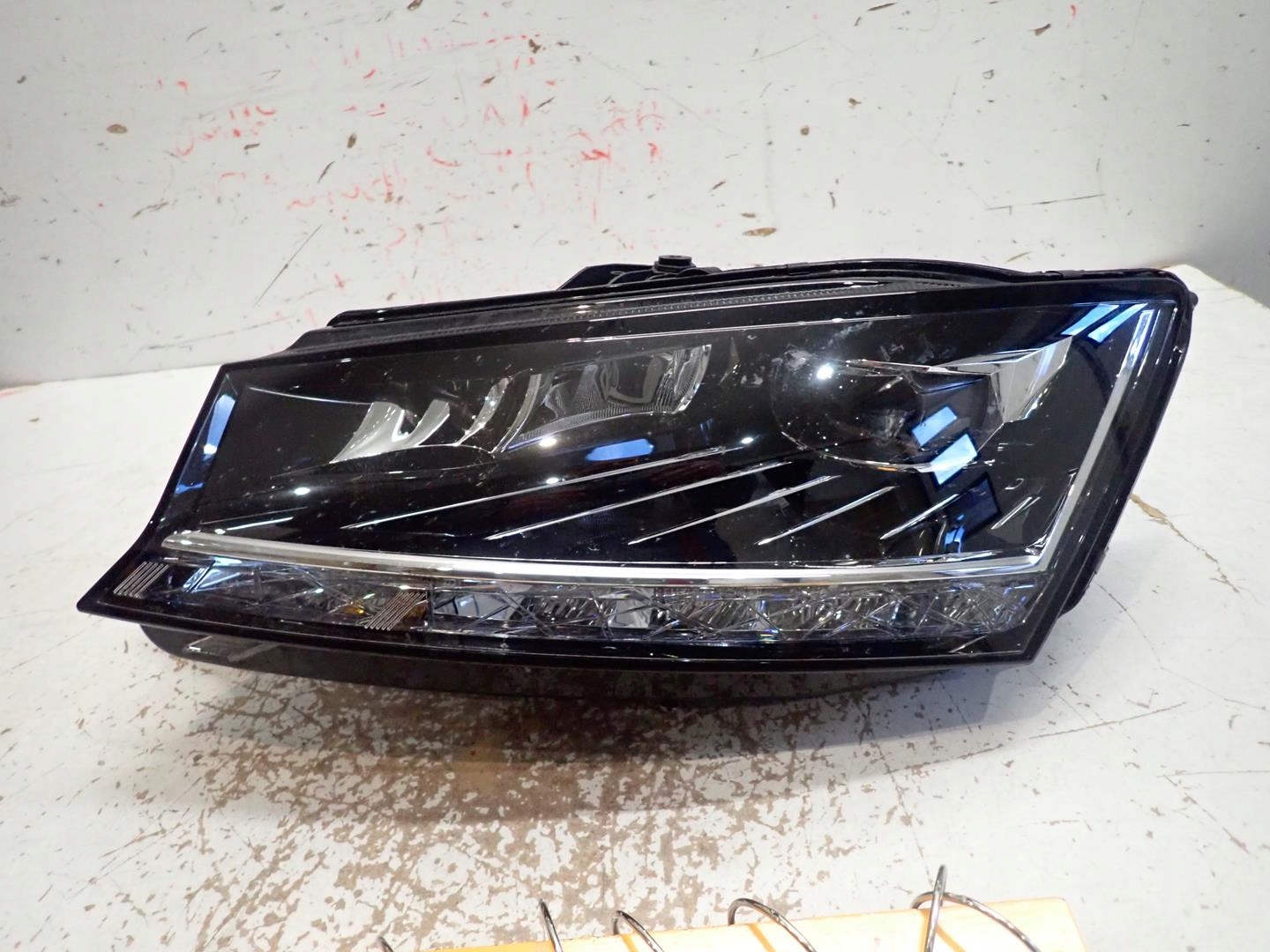 light front left SKODA FABIA III LIFT 17- FULL LED