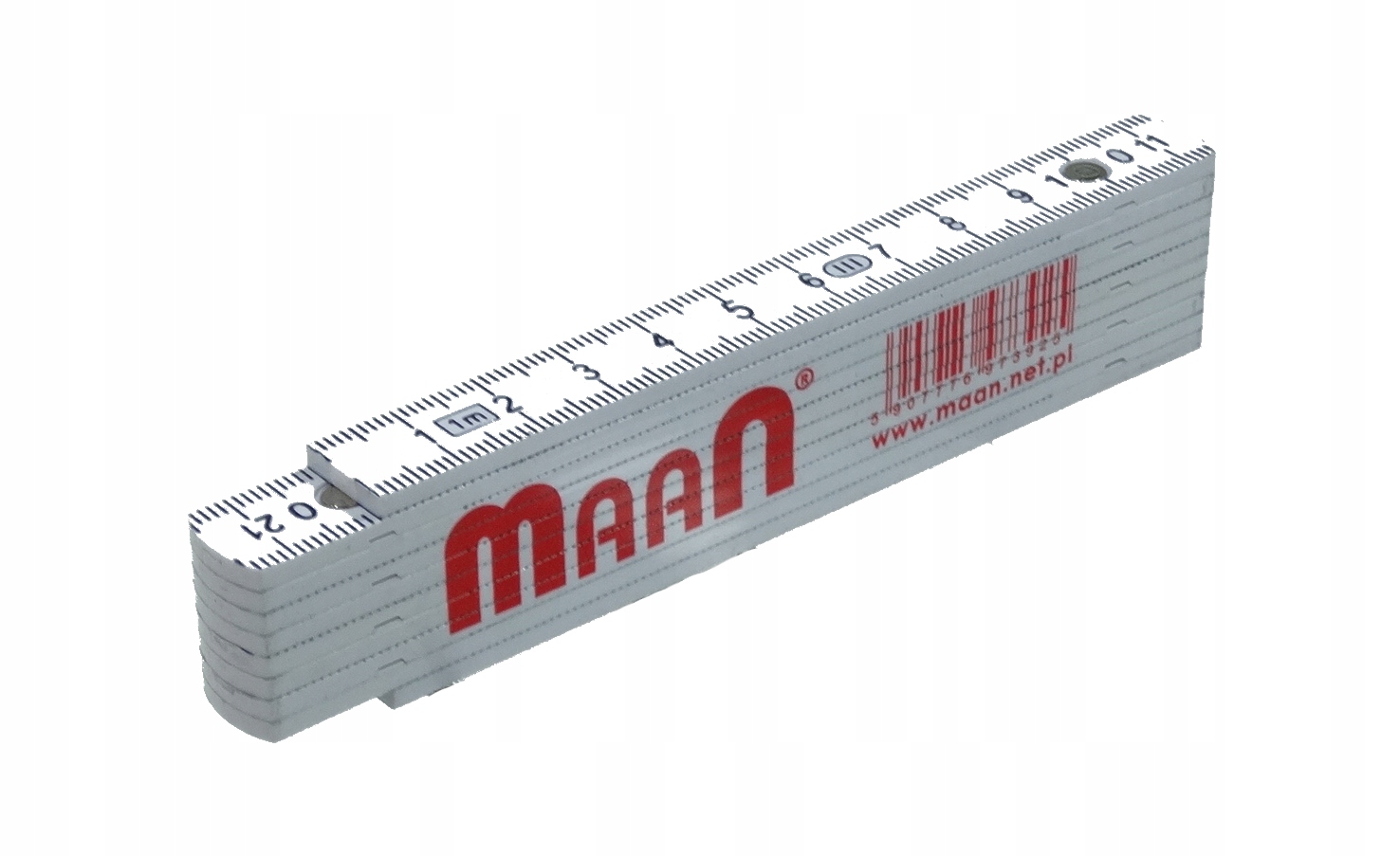 

Miara miarka plastikowa składana metrówka 1M Maan