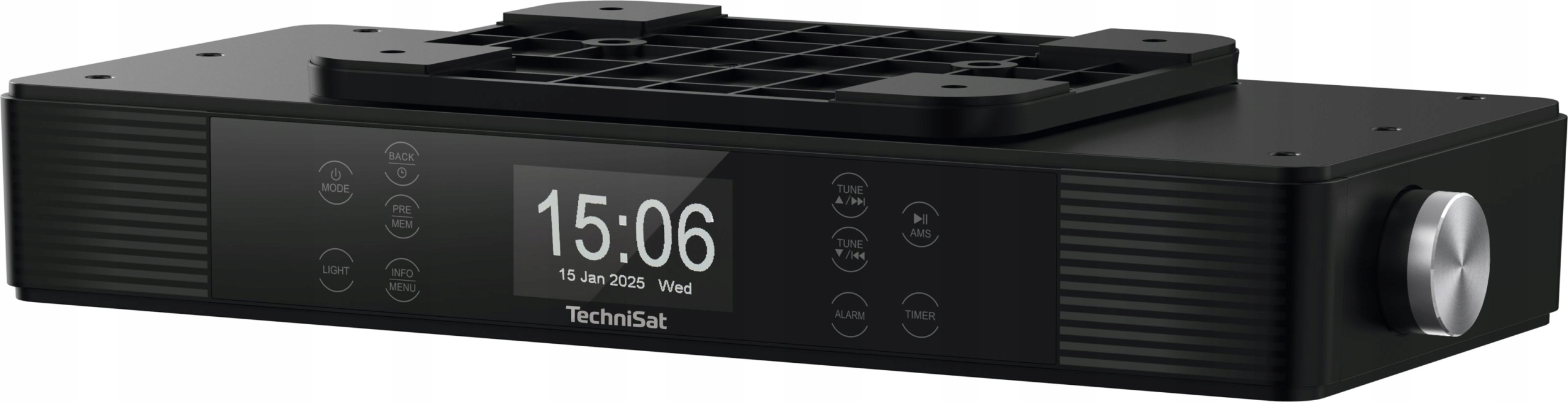 Kuchyňské podskříňkové rádio Wi-Fi Fm Bluetooth TechniSat KitchenRadio černé
