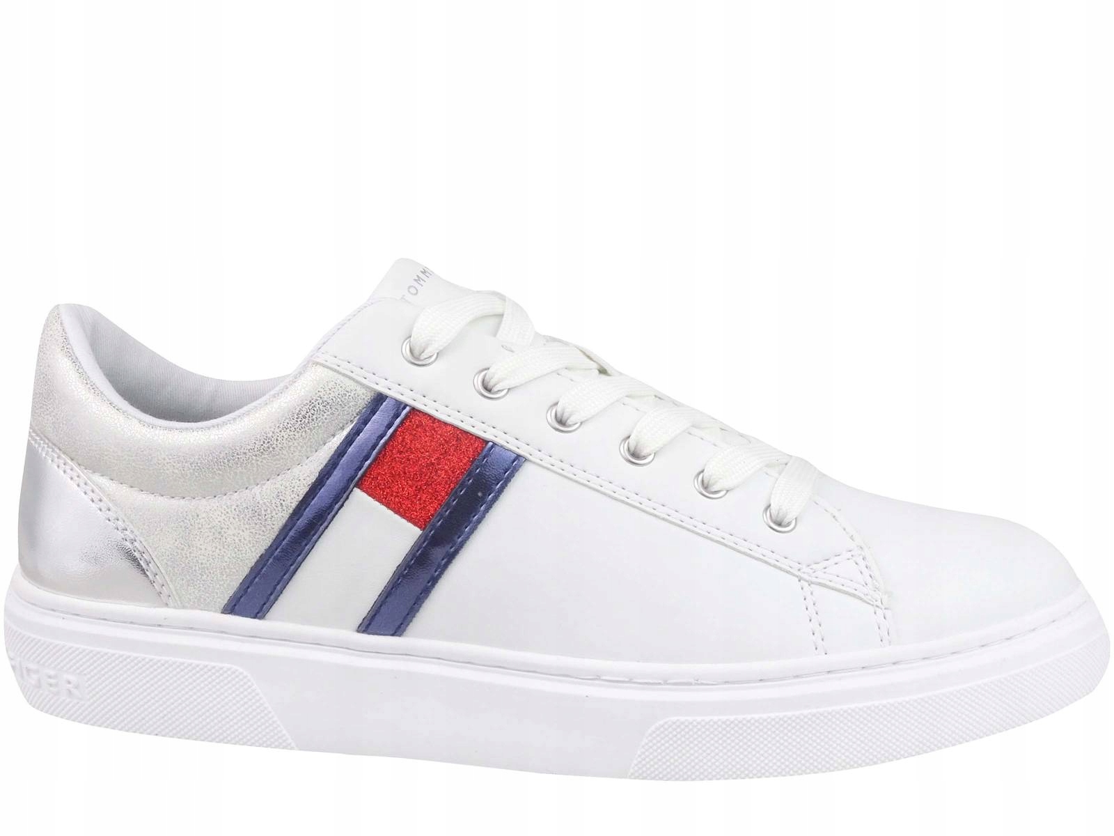 Tommy Hilfiger Glamour Sneakers Buty Trampki Białe