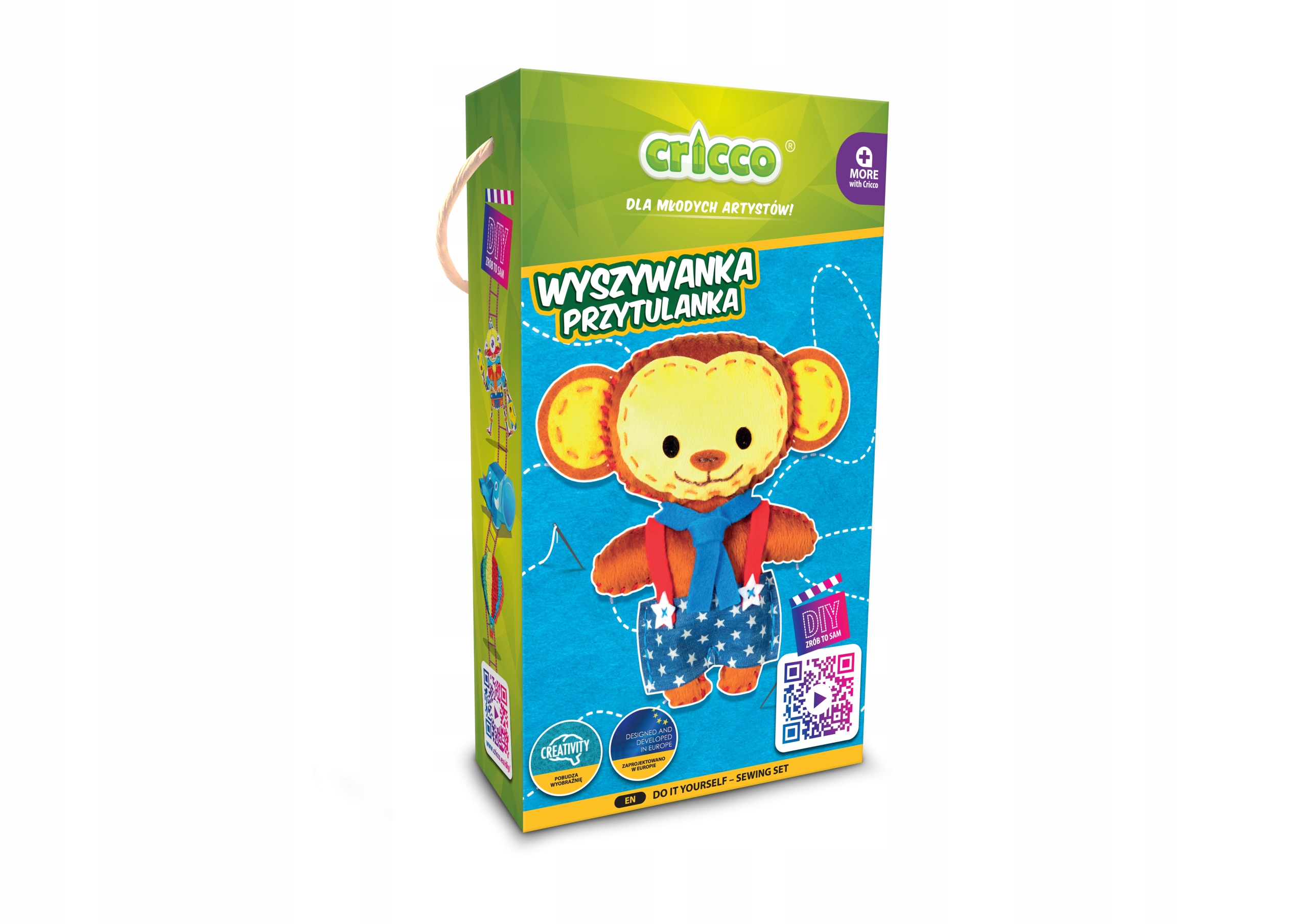 

Maskotka wyszywanka Cricco Małpka