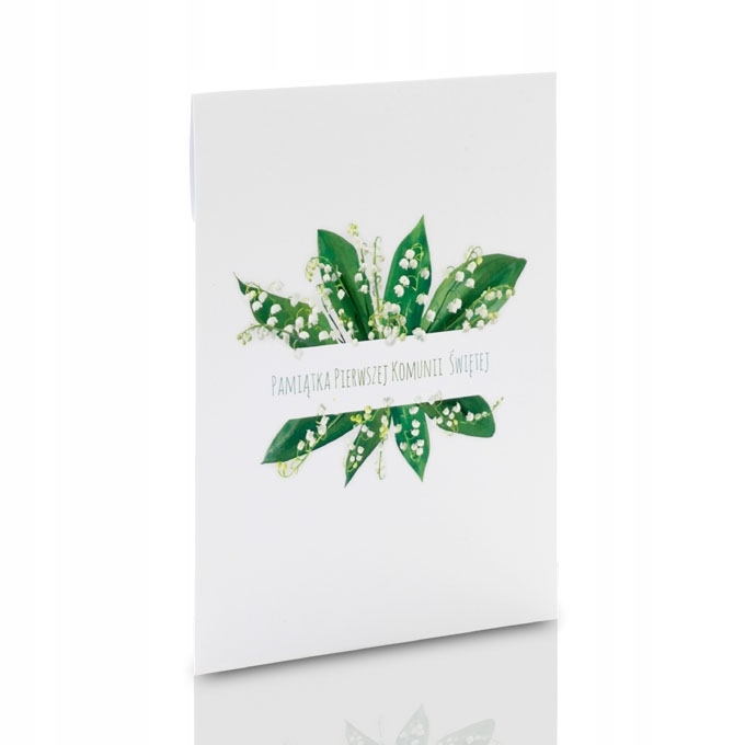 

Koperta komunijna konwalie na zdj.a 15x21 i 15x23