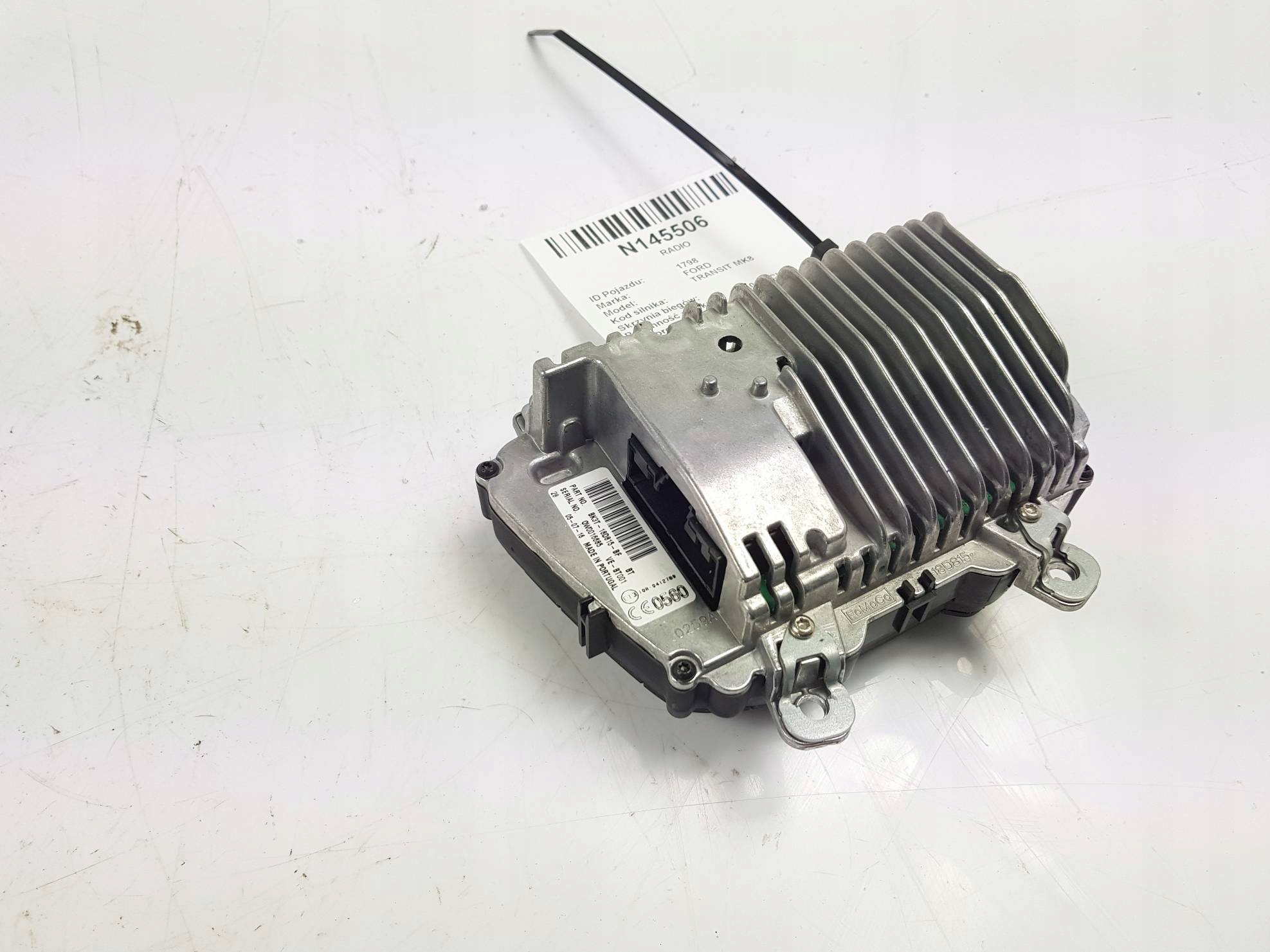RADIO BK3T-18D815-BF FORD TRANSIT MK8