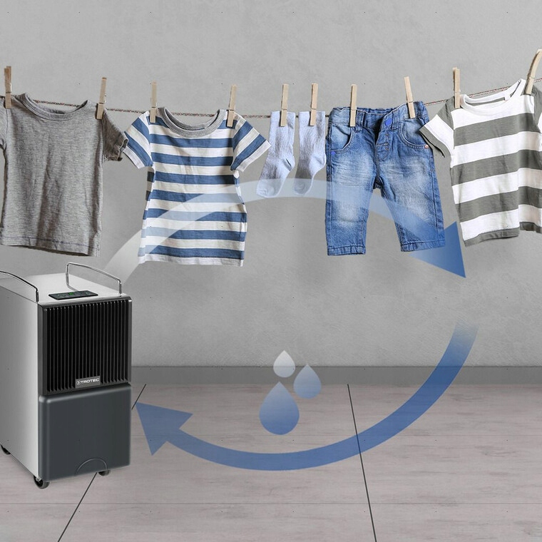 TROTEC TTK 120 E - OSUSZACZ POWIETRZA Tryby pracy odprowadzanie wody