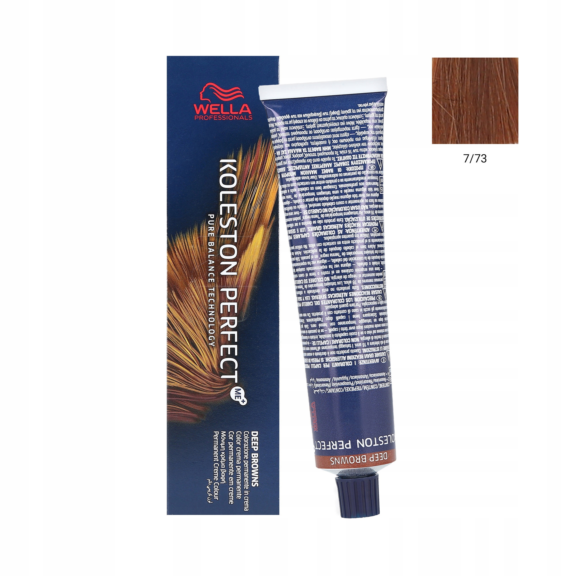 WELLA KOLESTON PERFECT ME+ FARBA KOLOR 7/73