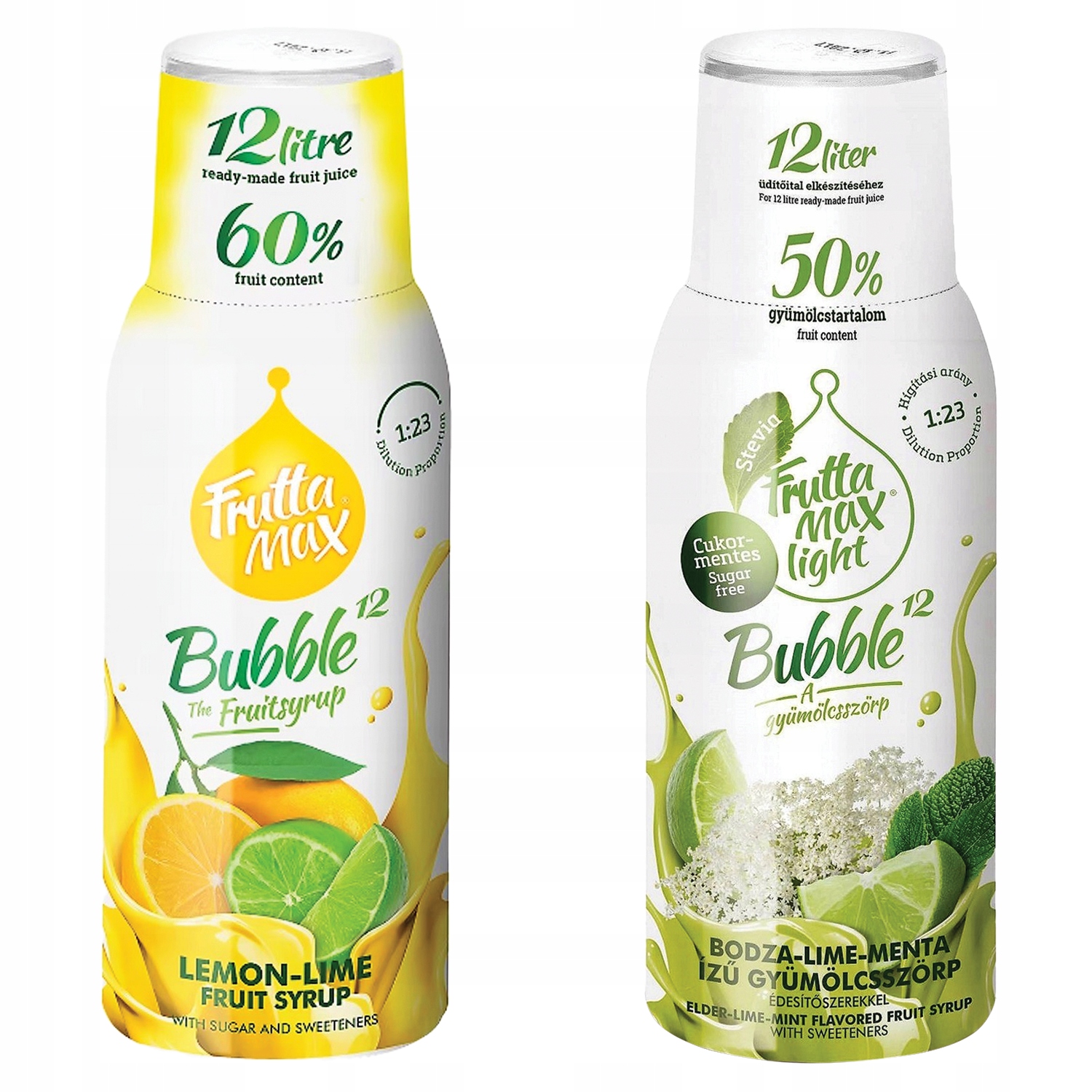 

Syropy Fruttamax Cytryna Lime Mięta Bez Koncentrat