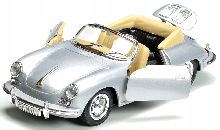 Welly Kovový Model Sportovní Auto Porsche 356B