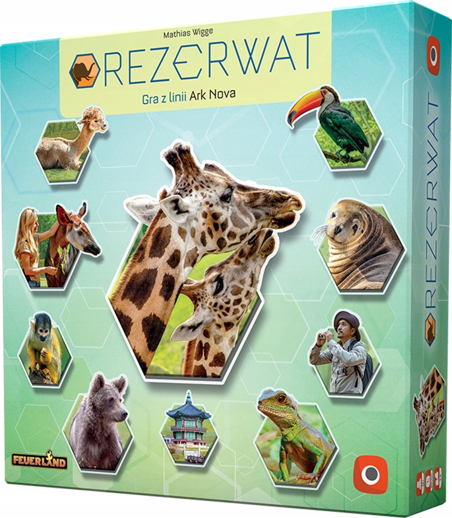 Gra Planszowa Rezerwat Wersja Polska, Wydawca Portal Games