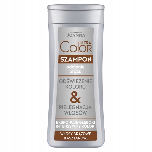 

Joanna Ultra Color szampon do włosów brązy 200 ml