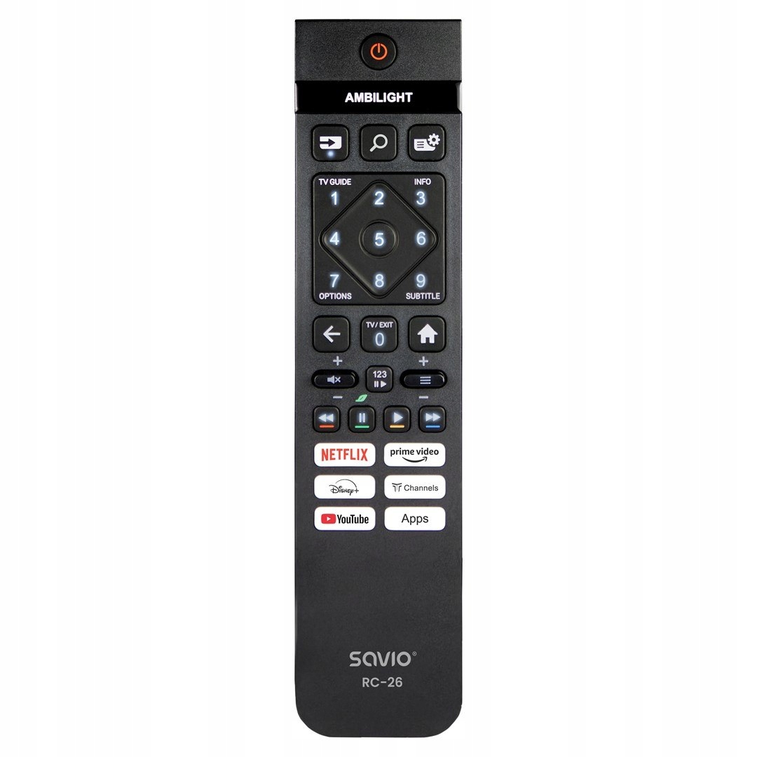 Savio Pilot Uniwersalny/zamiennik Do Tv Philips Smart Tv RC-26