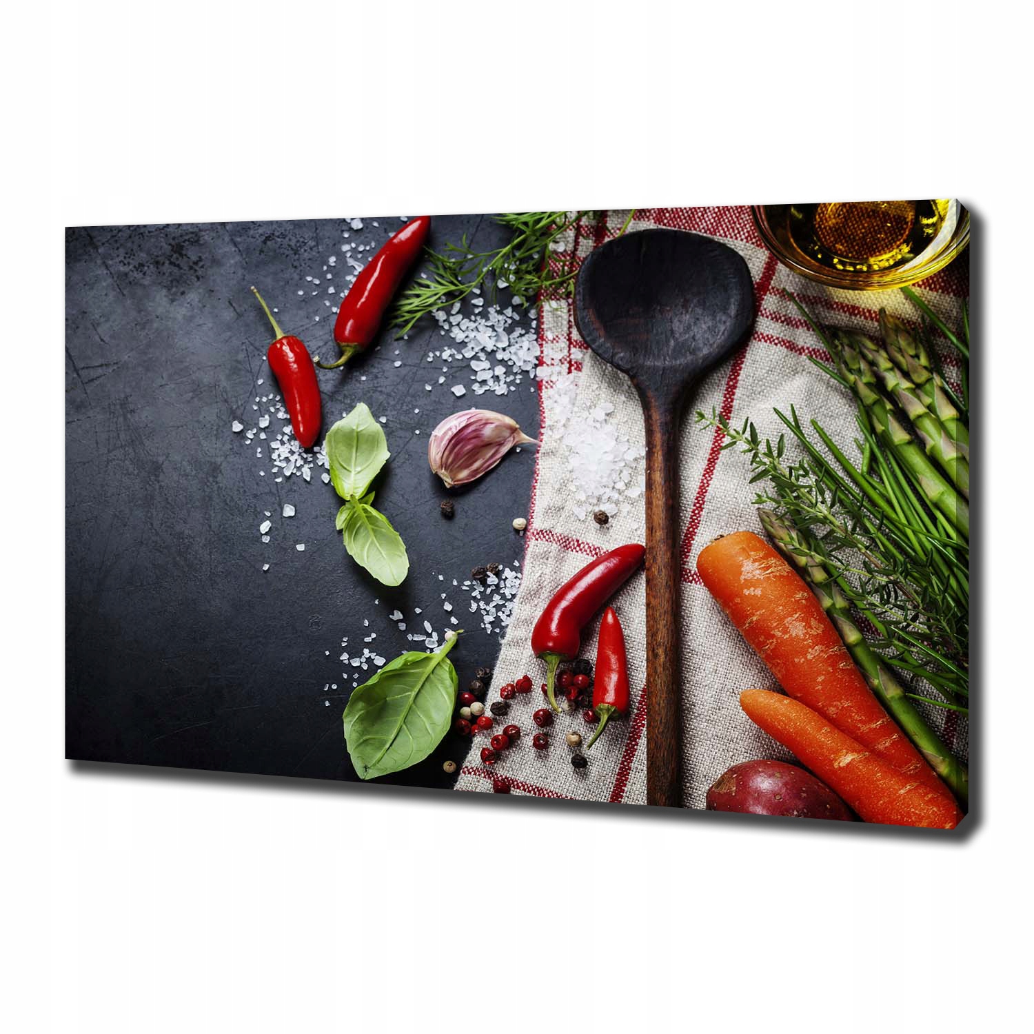 

Foto obraz canvas na ścianę Składniki 100x70 cm