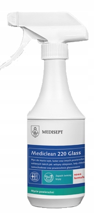 

Mediclean 220 Preparat do mycia szyb Glass 500ml