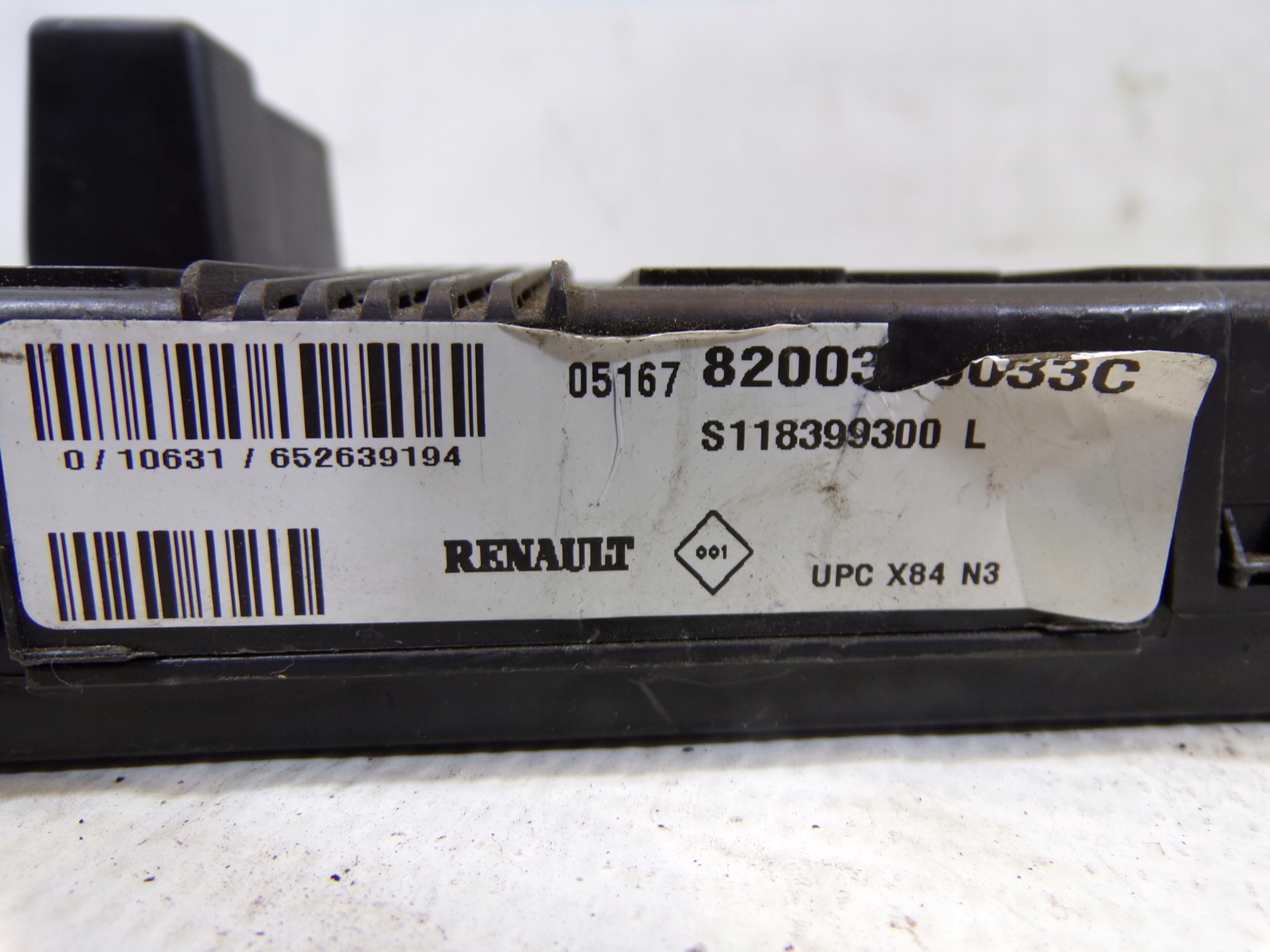 MODUŁ BSM RENAULT S118399300L (SK1) Typ samochodu Samochody osobowe