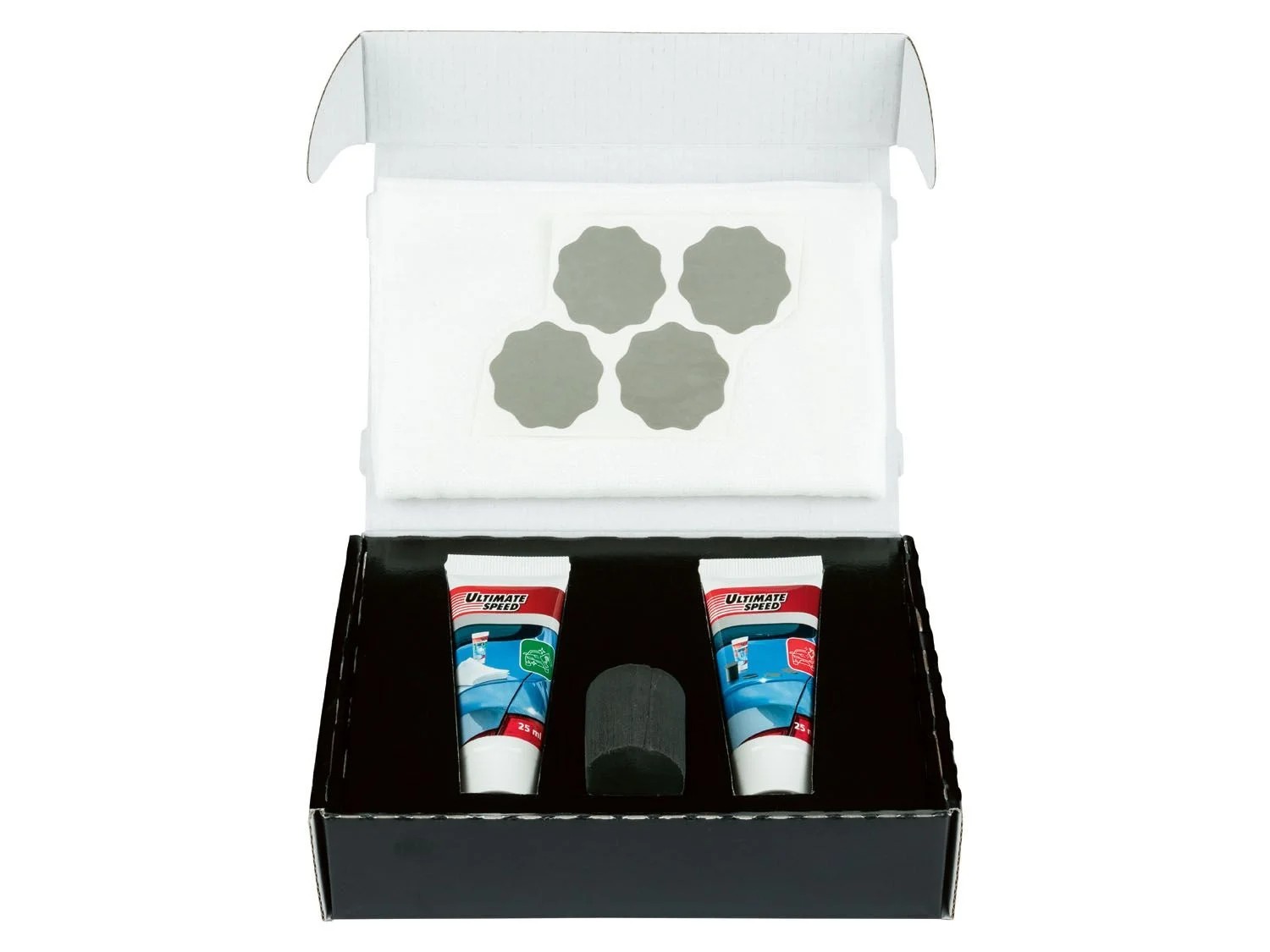 ULTIMATE SPEED ZESTAW DO USUWANIA ZARYSOWAŃ Z KAROSERII SAMOCHODU Rodzaj zestawy naprawcze