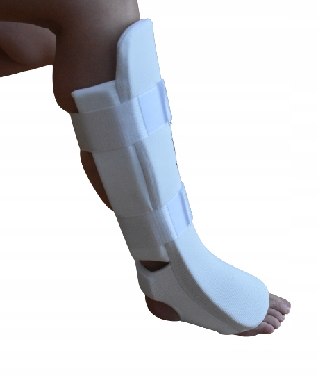 Ochraniacze elastyczne piszczel goleń stopa kyokushin rzepy ochrona piętyXL