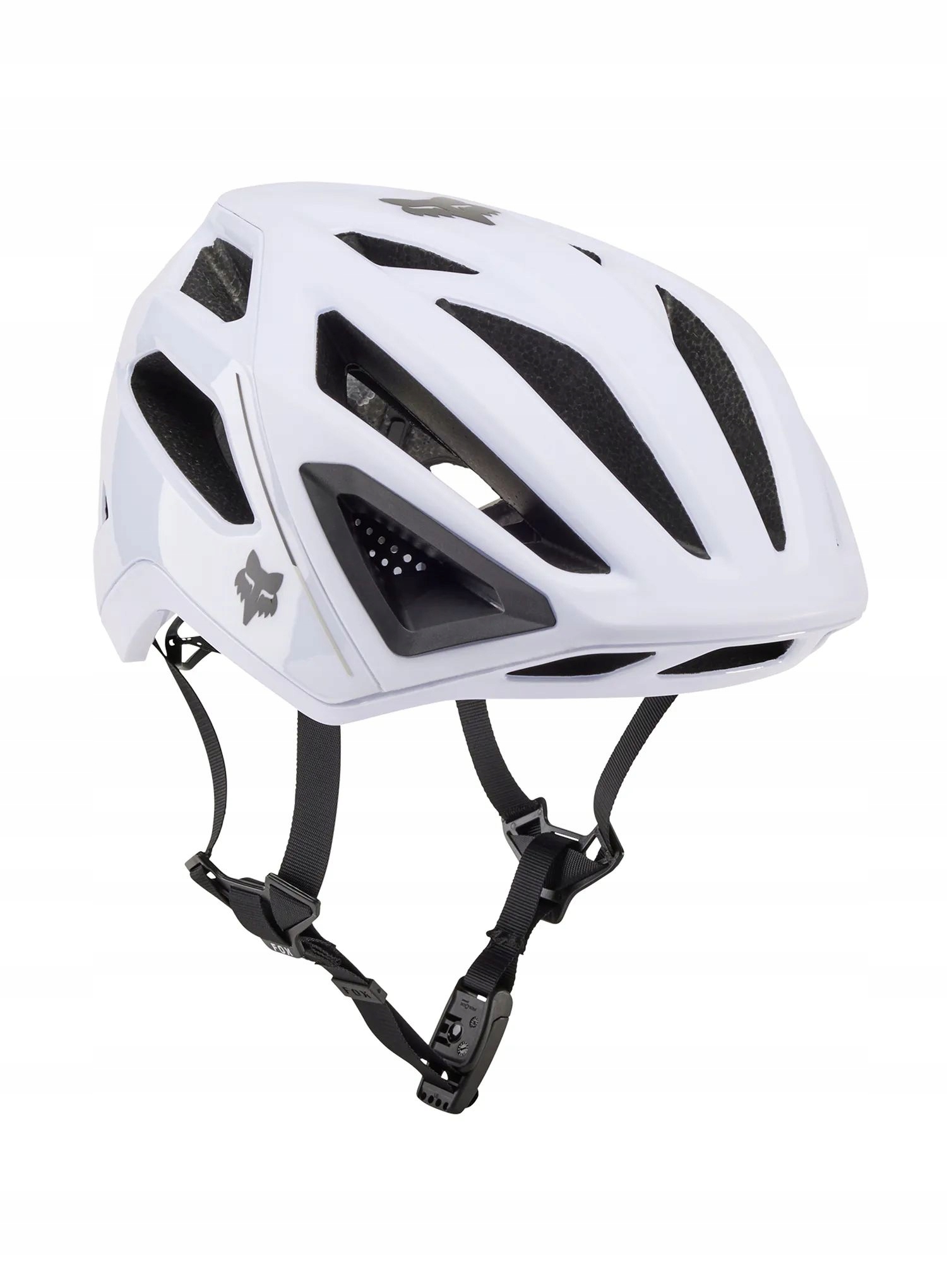 Cyklistická přilba Fox Crossframe Pro Solids bílá S
