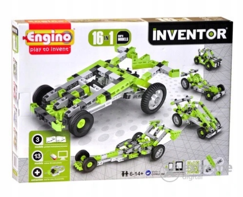 Engino Inventor 16 моделей автомобилей