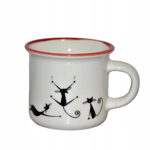 

Kubek Porcelanowy Z Kotami Kot 75ml