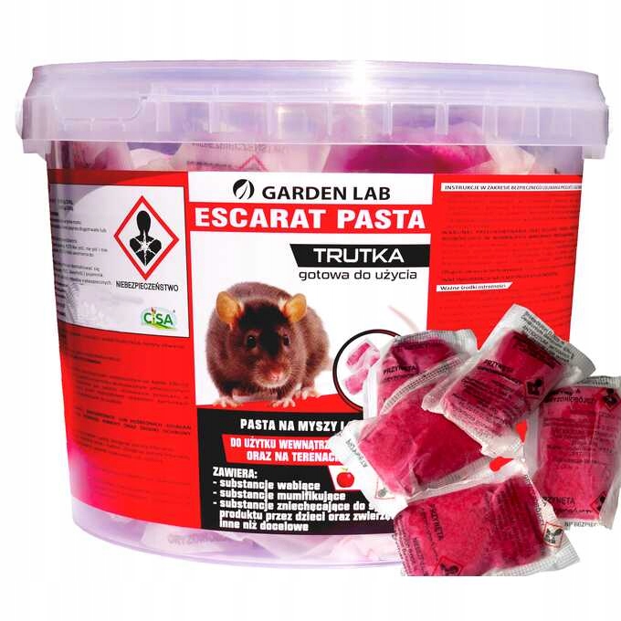 

Silna Pasta Trutka Na Myszy Szczury Gryzonie 1 Kg