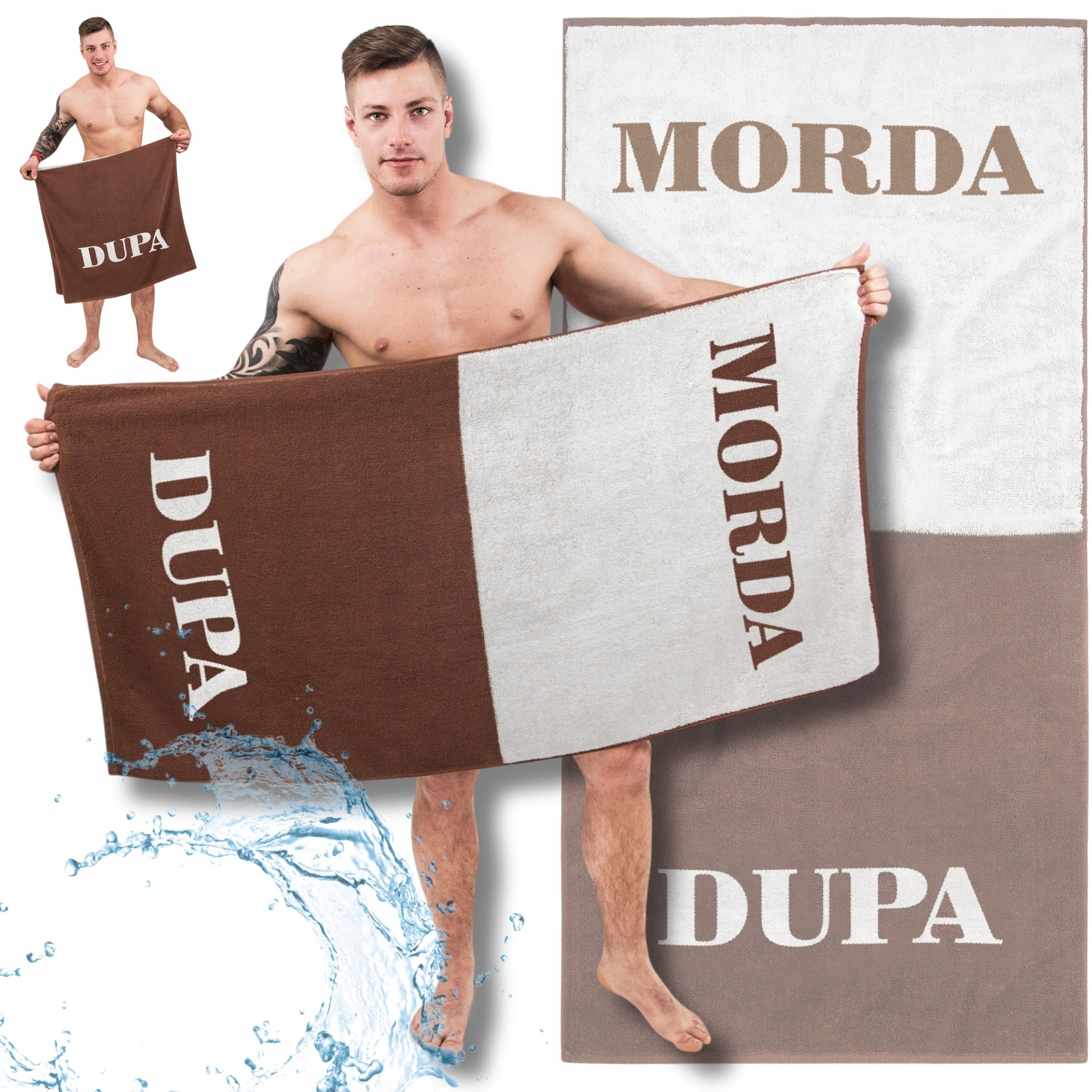 Osuška Plážová 100% Bavlna Morda Dupa Dárek Pro Kluka