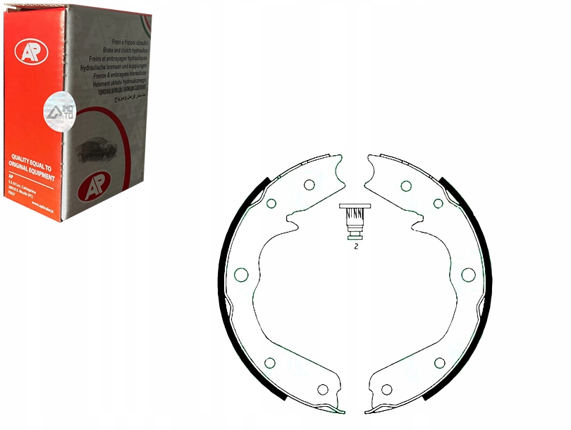 APL08970/SERW - AP ГАЛЬМІВНІ КОЛОДКИ HOLDEN FRONTERA 2.0 І 4X4 (ЄС