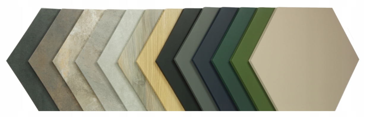 Hexawell dekorativní nástěnný panel Hexagon 38 Cm