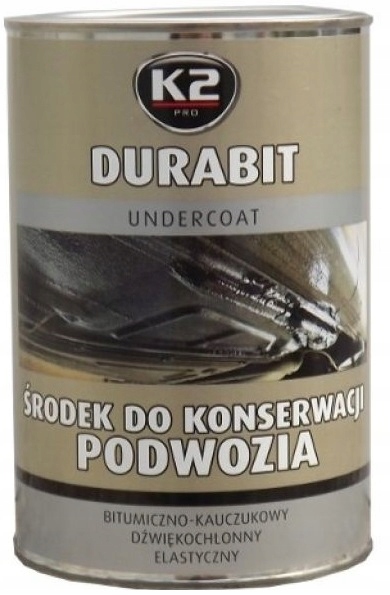

K2 Durabit do konserwacji podwozia 1L czarny bitum