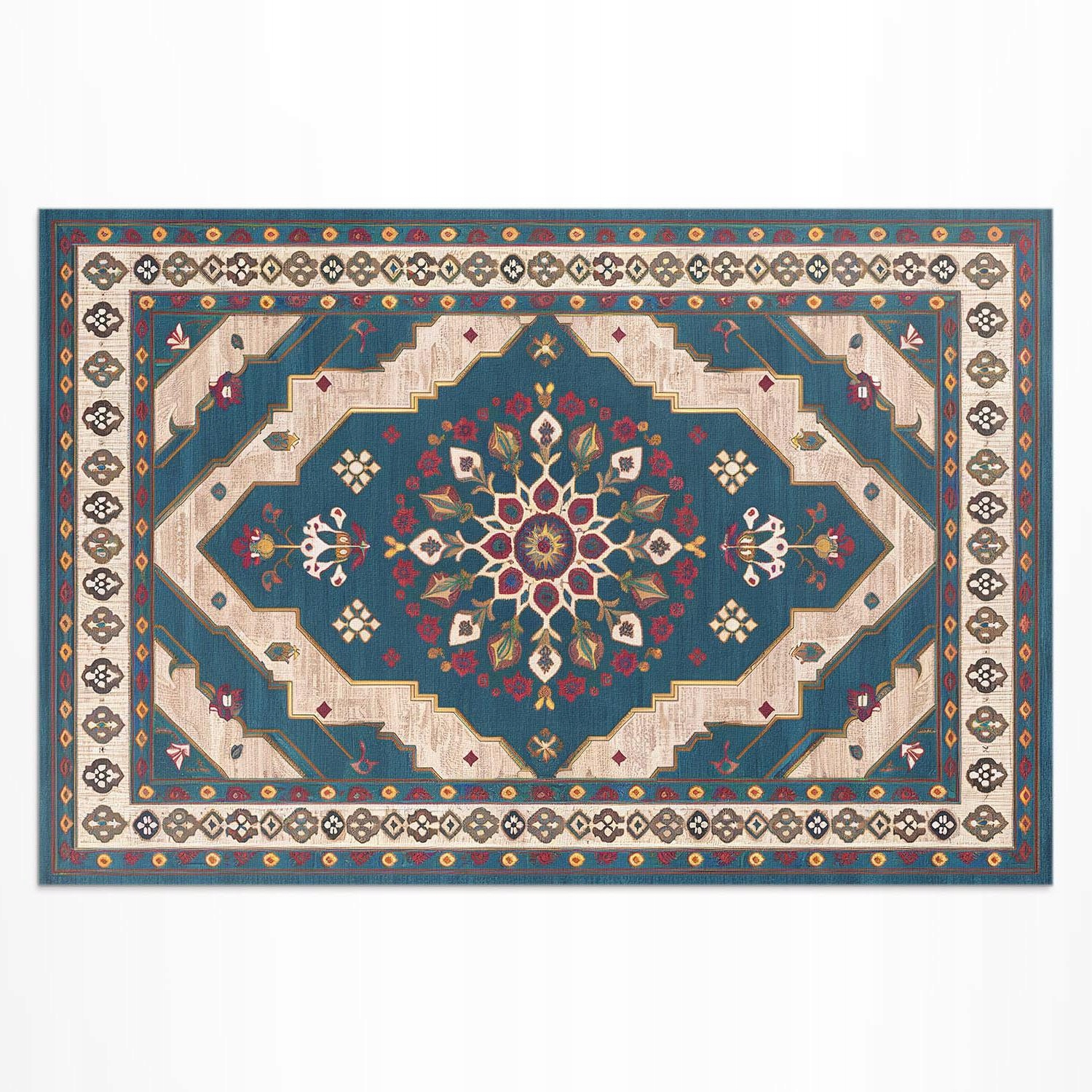 Koberec do zahrady na balkon Starý dekorativní vintage vzor 80x120 cm