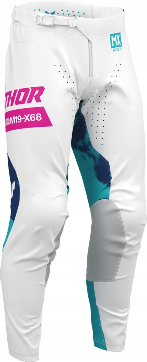 Nohavice Na Cross Thor Launchmode Bleach White/aqua 42
