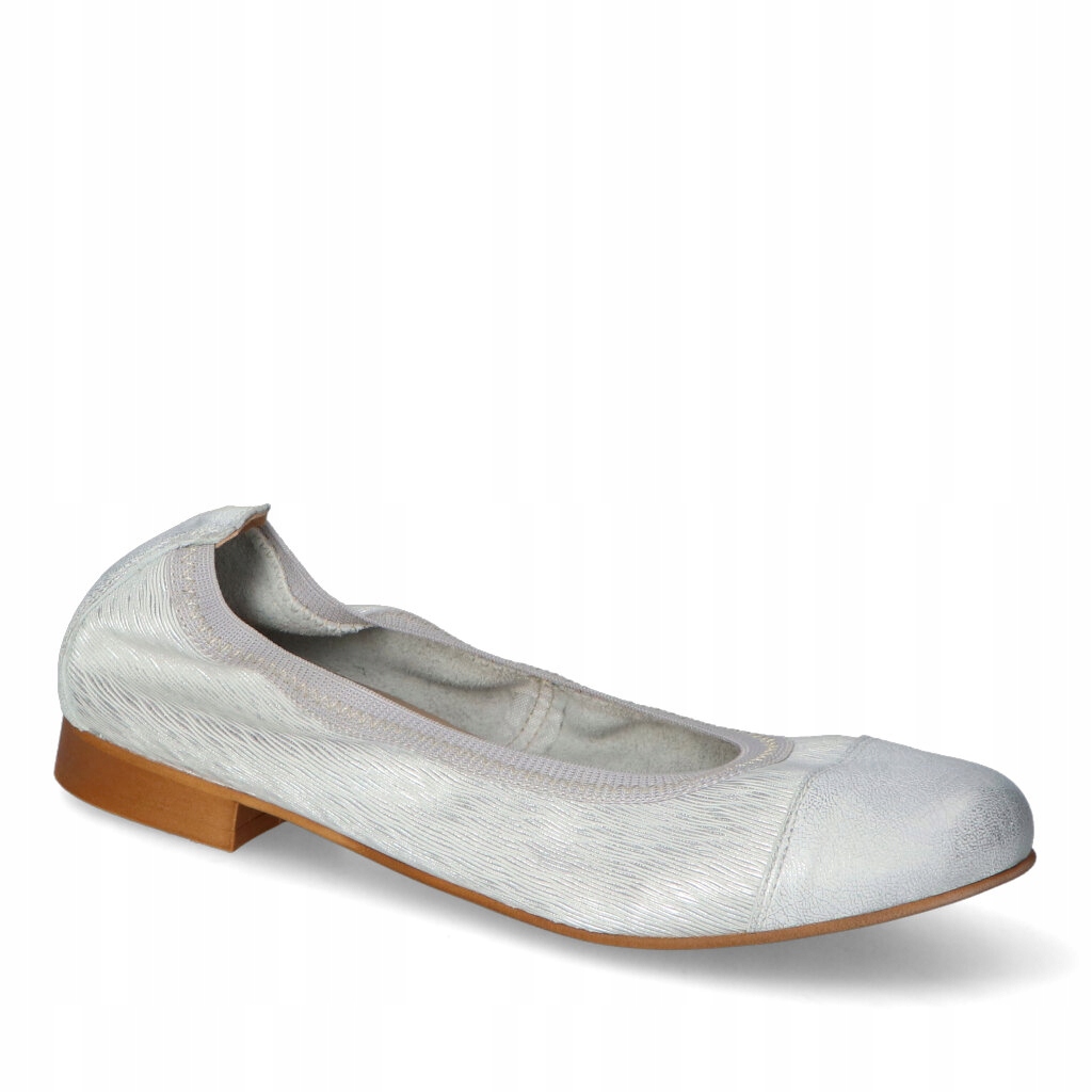 Baleríny Gamis 1402/S12+C12 Stříbrné lico 38