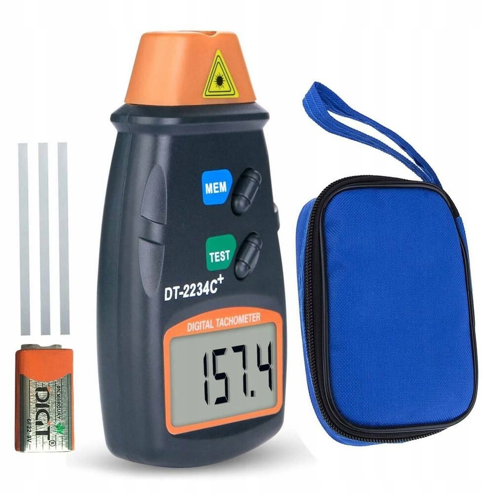 

Tachometr laserowy obrotomierz + etui - AD32 LCD