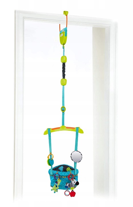 BRIGHT STARTS SKOCZEK BUJAK HUŚTAWKA DLA DZIECKA NA FUTRYNĘ == OPIS==