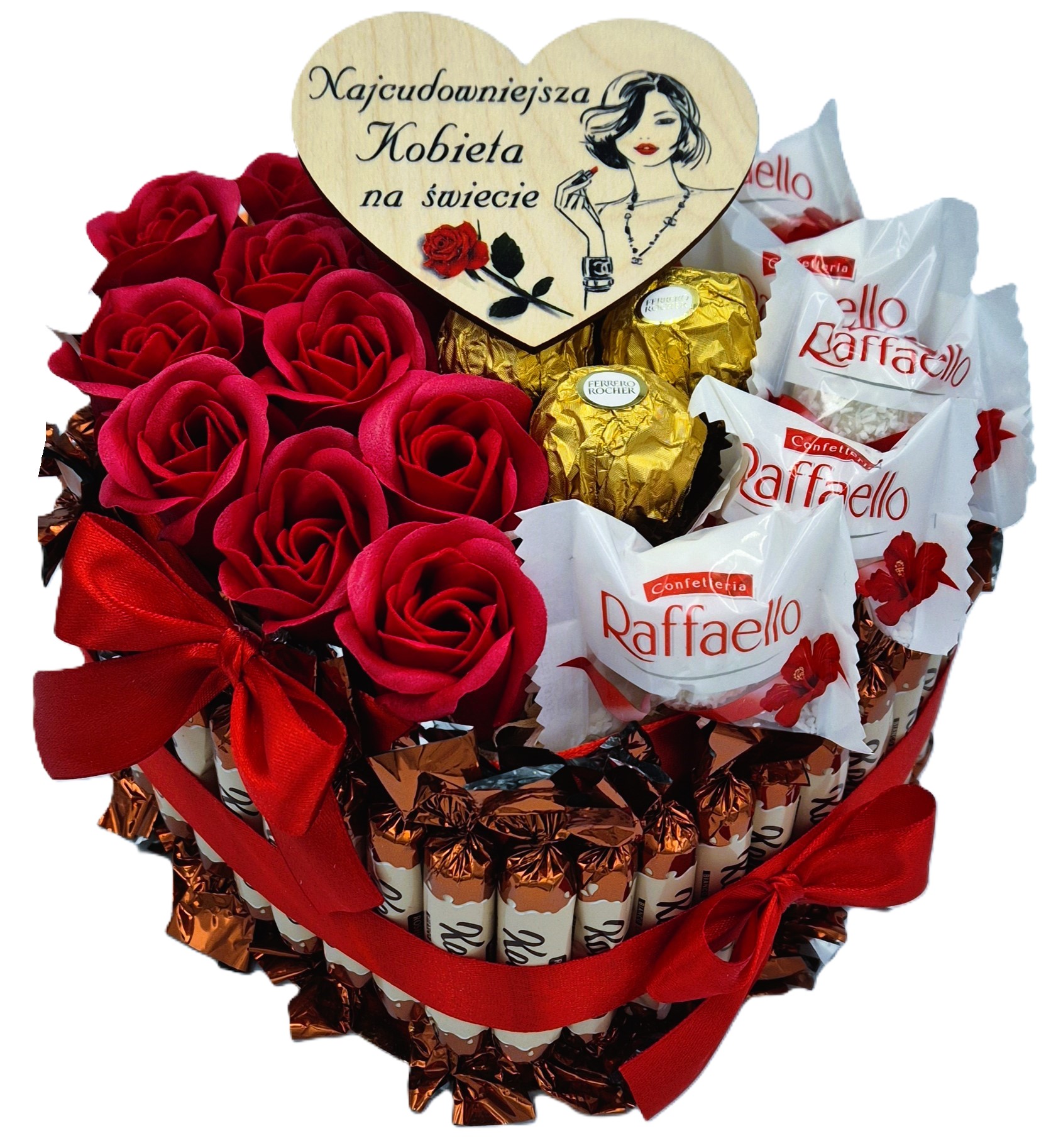 Levně Dárkový koš Konafetto Box Dort sada narozeninových Dárek , poděkování