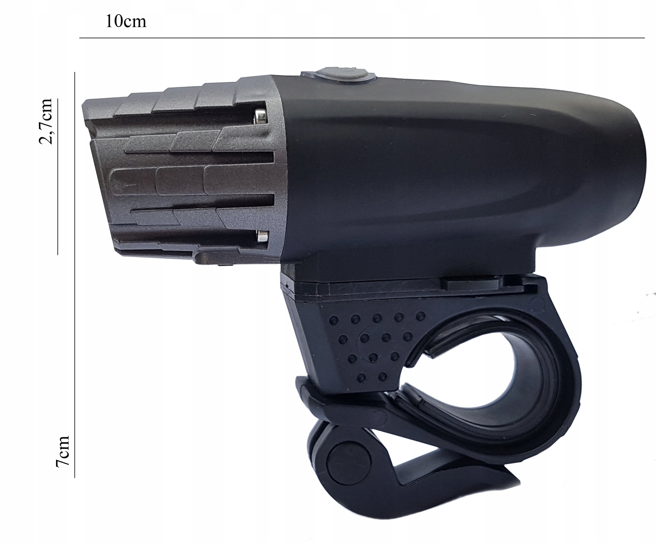 PRZEDNIA LAMPA ROWEROWA DO ROWERU OŚWIETLENIE ROWEROWE XENON - zdjęcia nocą Kod producenta xenon2