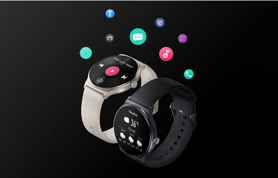 Smartwatch HAYLOU Solar Lite niebieski iOS Android Obsługa ładowania bezprzewodowego nie