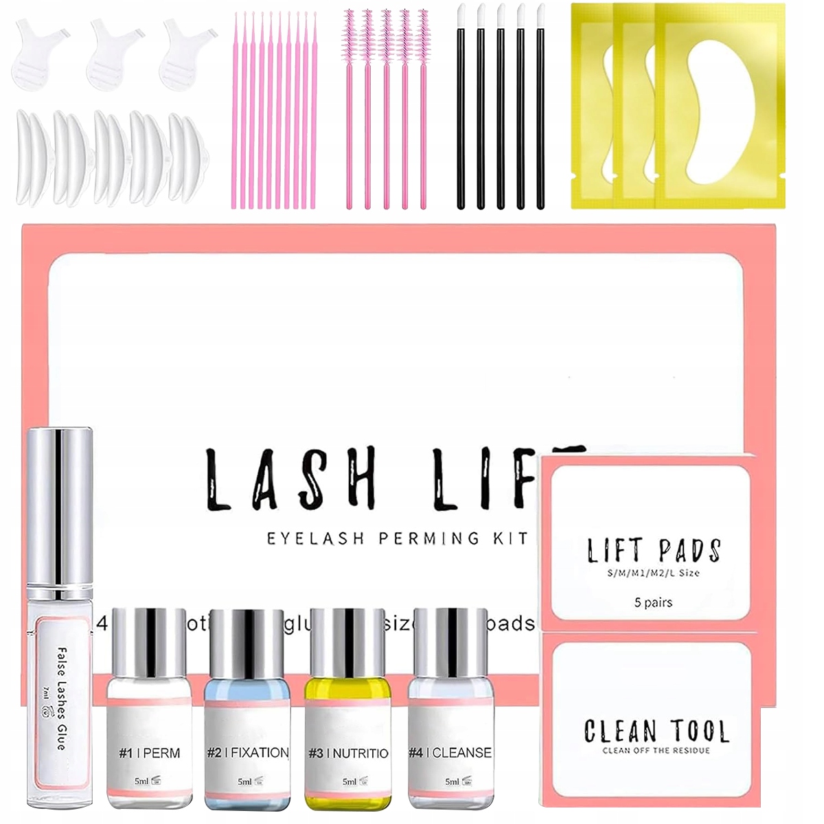 Sada Pro Lifting A Trvalou Laminaci Obočí A Řas Iconsign Lash Lift