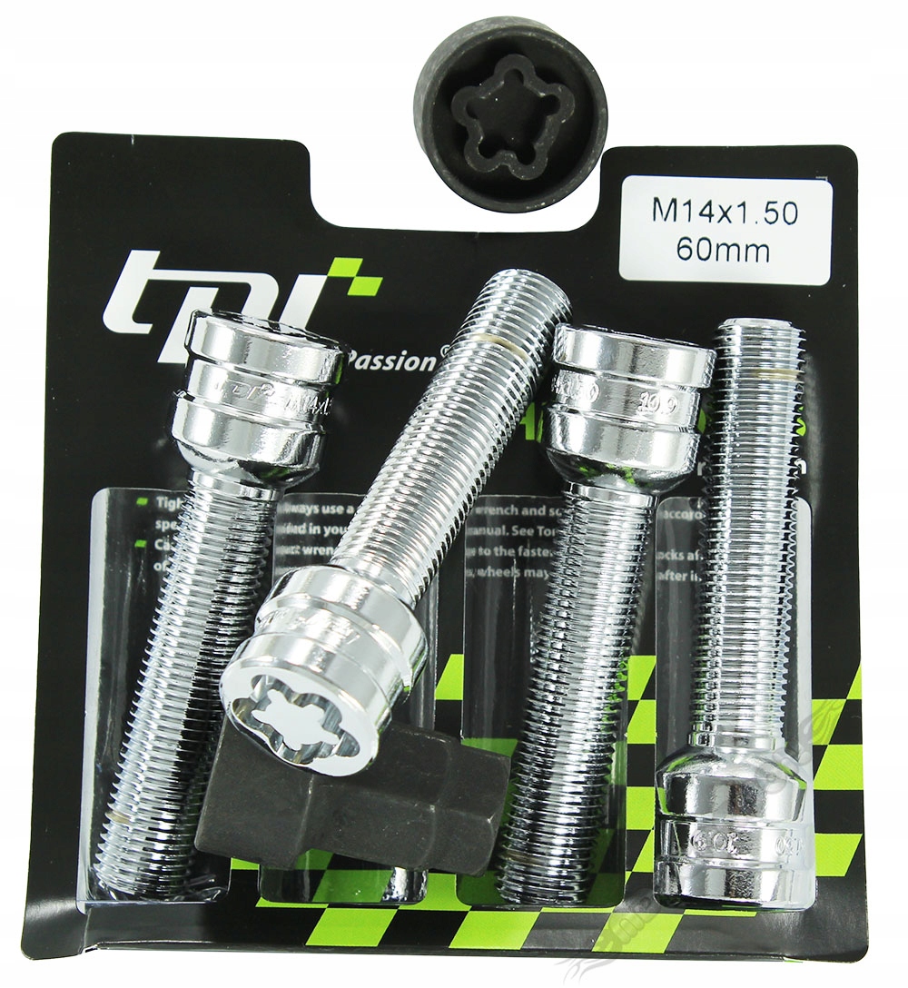 TPI 14X1. 5x60 гвинтовий замок для Audi VW