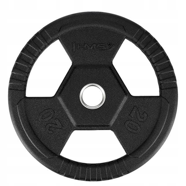 

Czarny Talerz Olimpijski Ogumowany 20 Kg Hms TOH20
