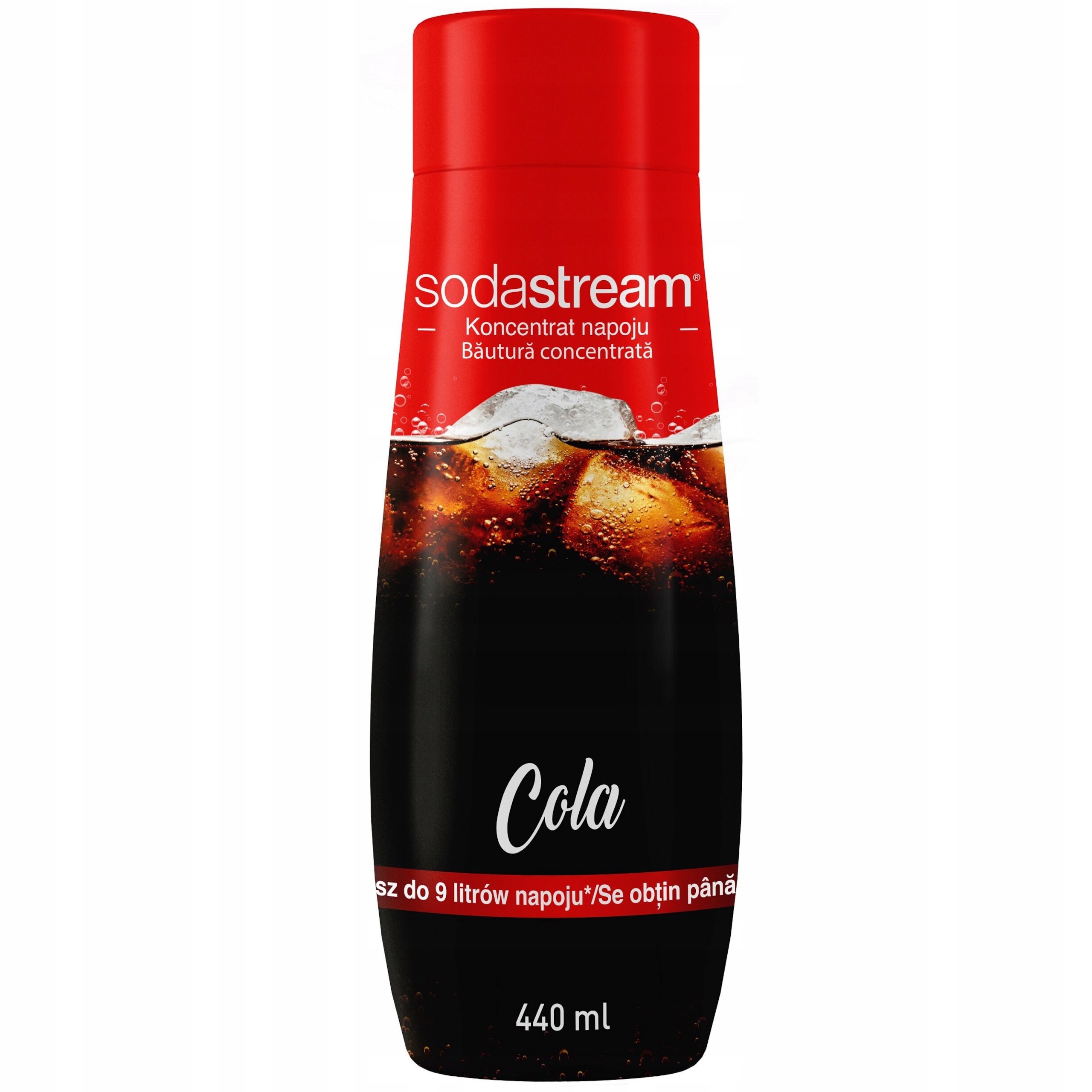 COLA KONCENTRAT DO WODY SYROP 440ML SODASTREAM