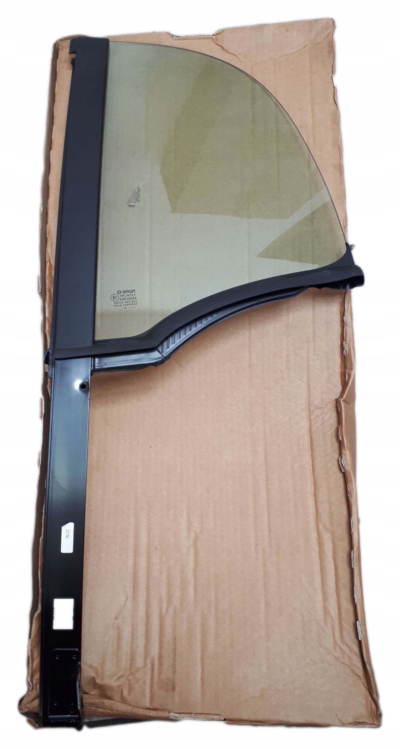 SZYBA DRZWI LEWY TYL TROJKAT SMART PASSION BRABUS