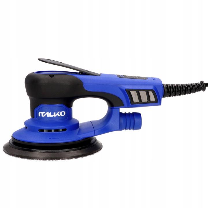 Italko Excentrická Oscilačná Brúska IG150-25 150 MM 350 W S Dlhým Káblom